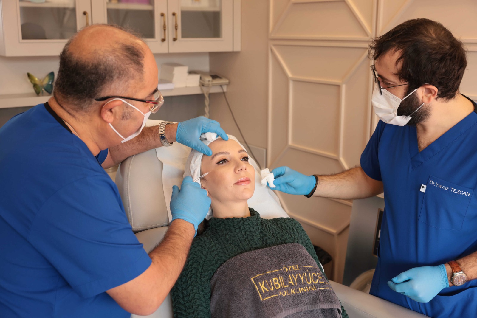 Hautfüller-Behandlung in der Kubilay Yücel Klinik in Antalya